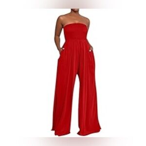 Strapless Jumpsuit